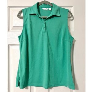 Sleeveless Golf Polo